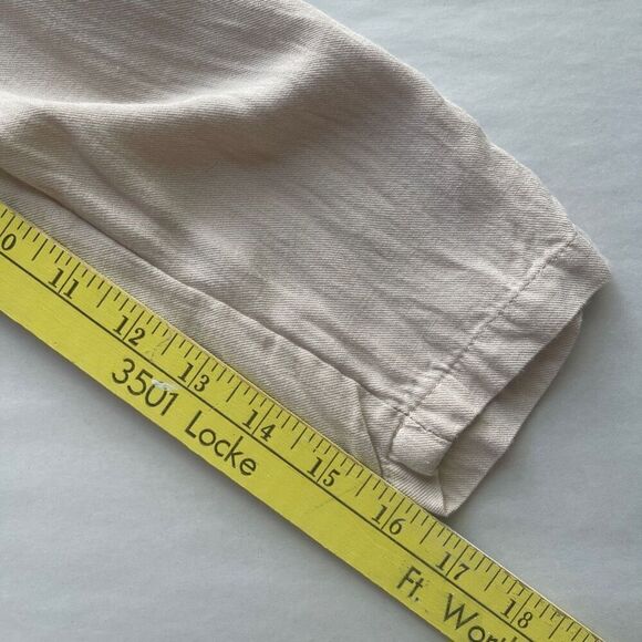 For The Republic Tan Double Breasted Jacket, Size 4 - Picture 10 of 11